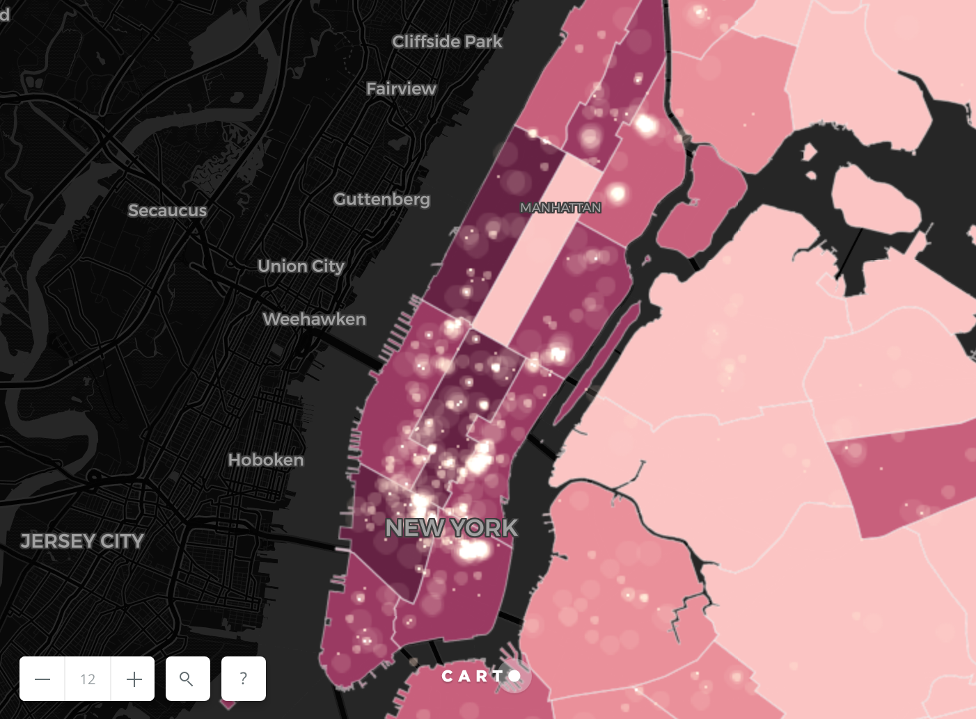 Visualizing Homelessness in New York City Student Work
