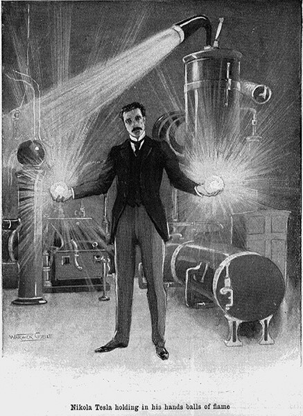 nikola tesla wireless electricity demonstration