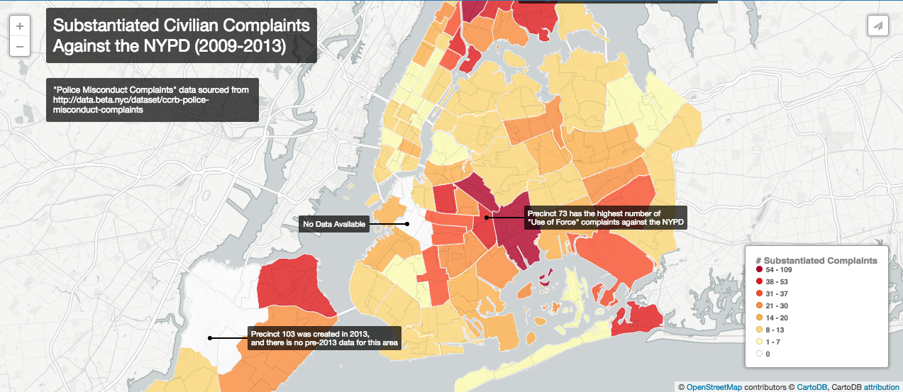 Nypd Precinct Map