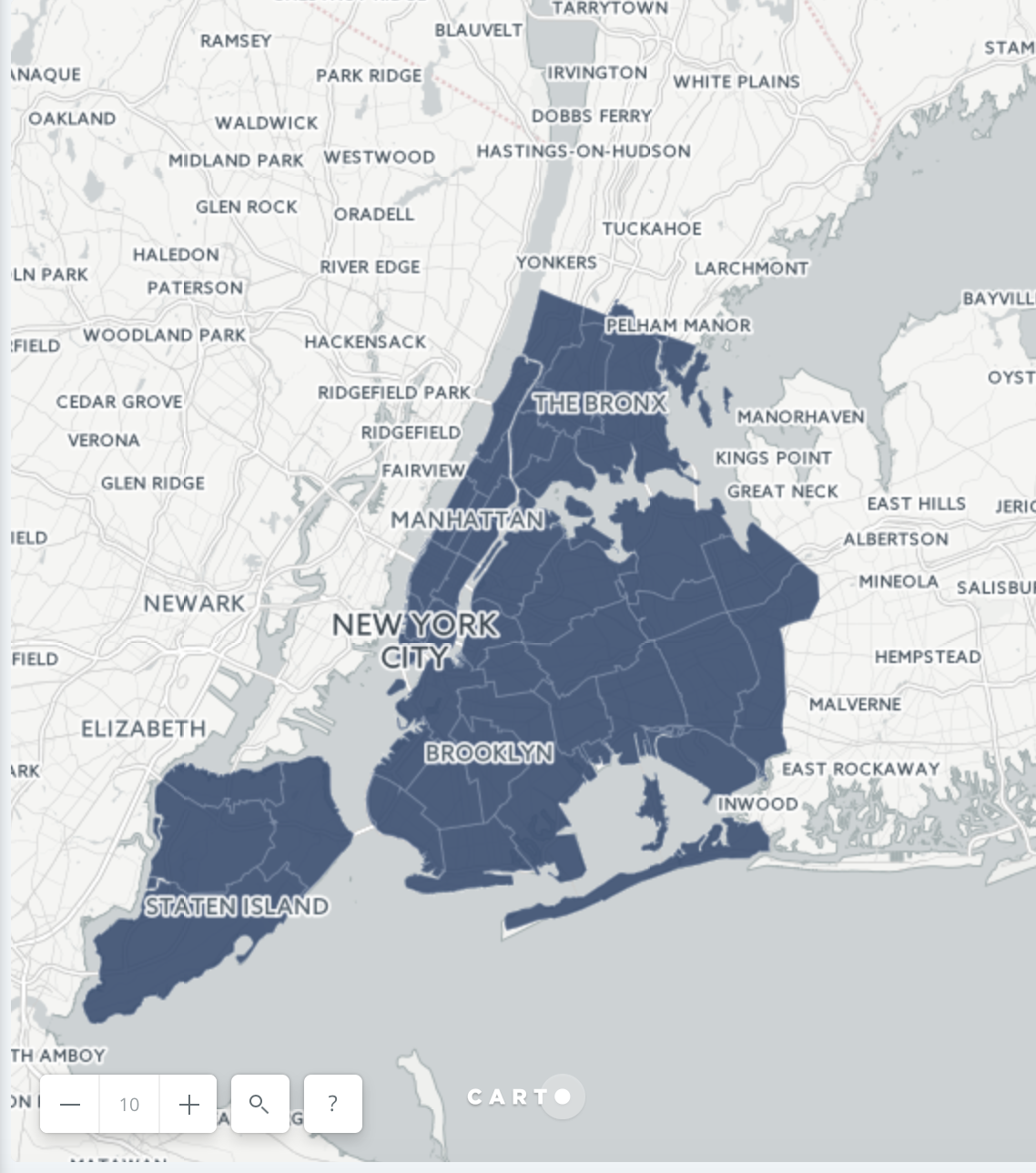 New York City's Uninsured Population - Information Visualization