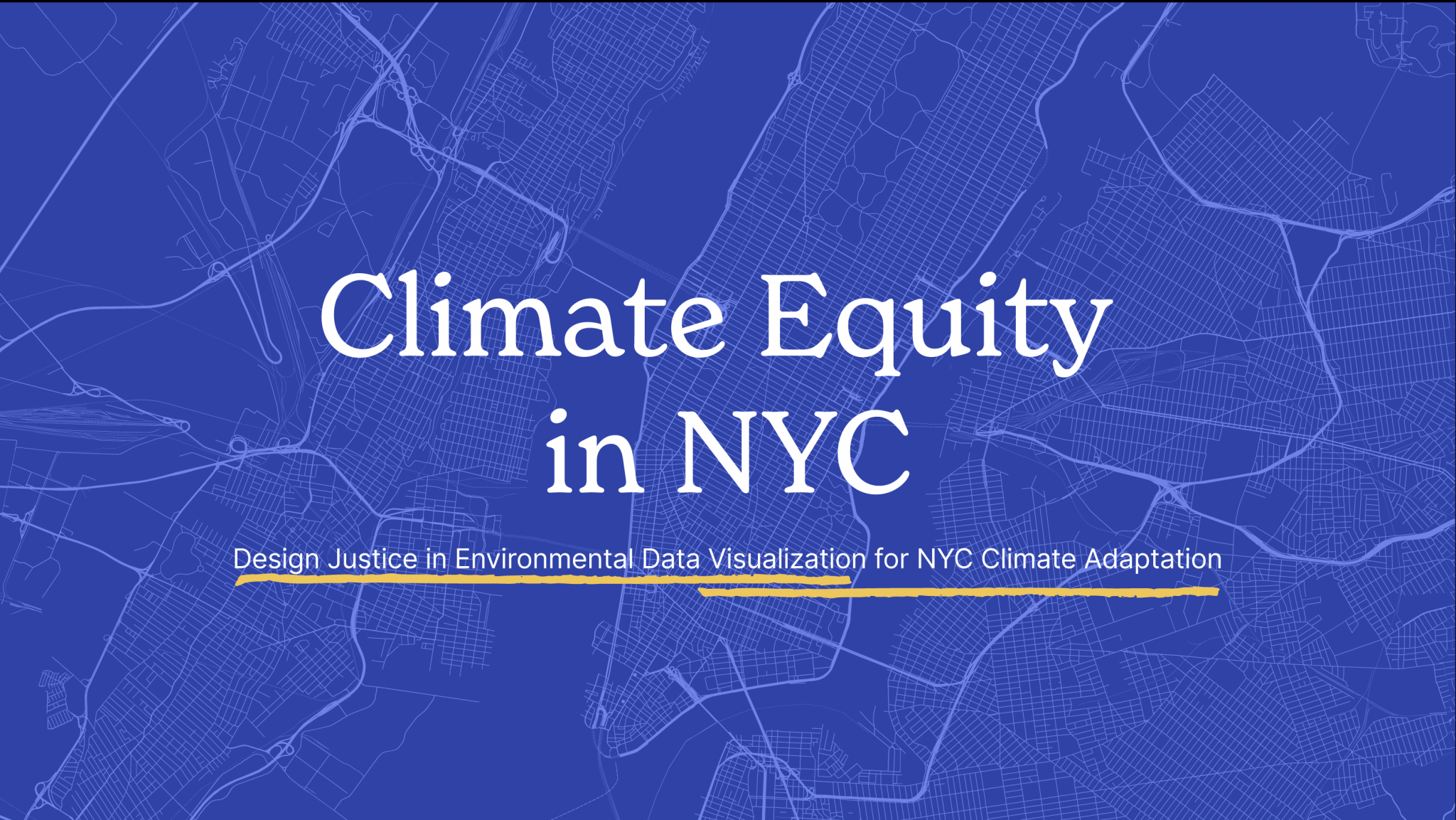 Climate Equity NYC – #infoshow