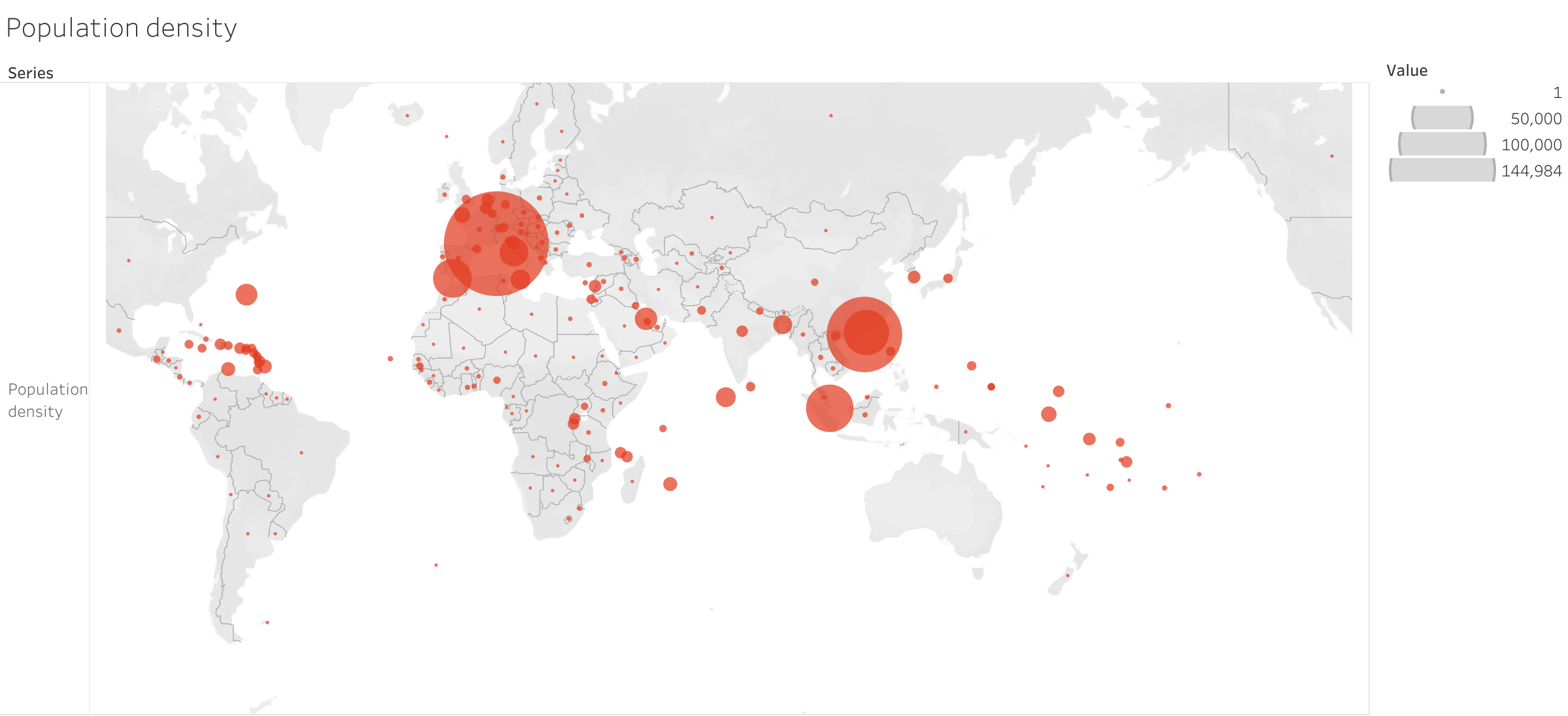 Population density – Information Visualization