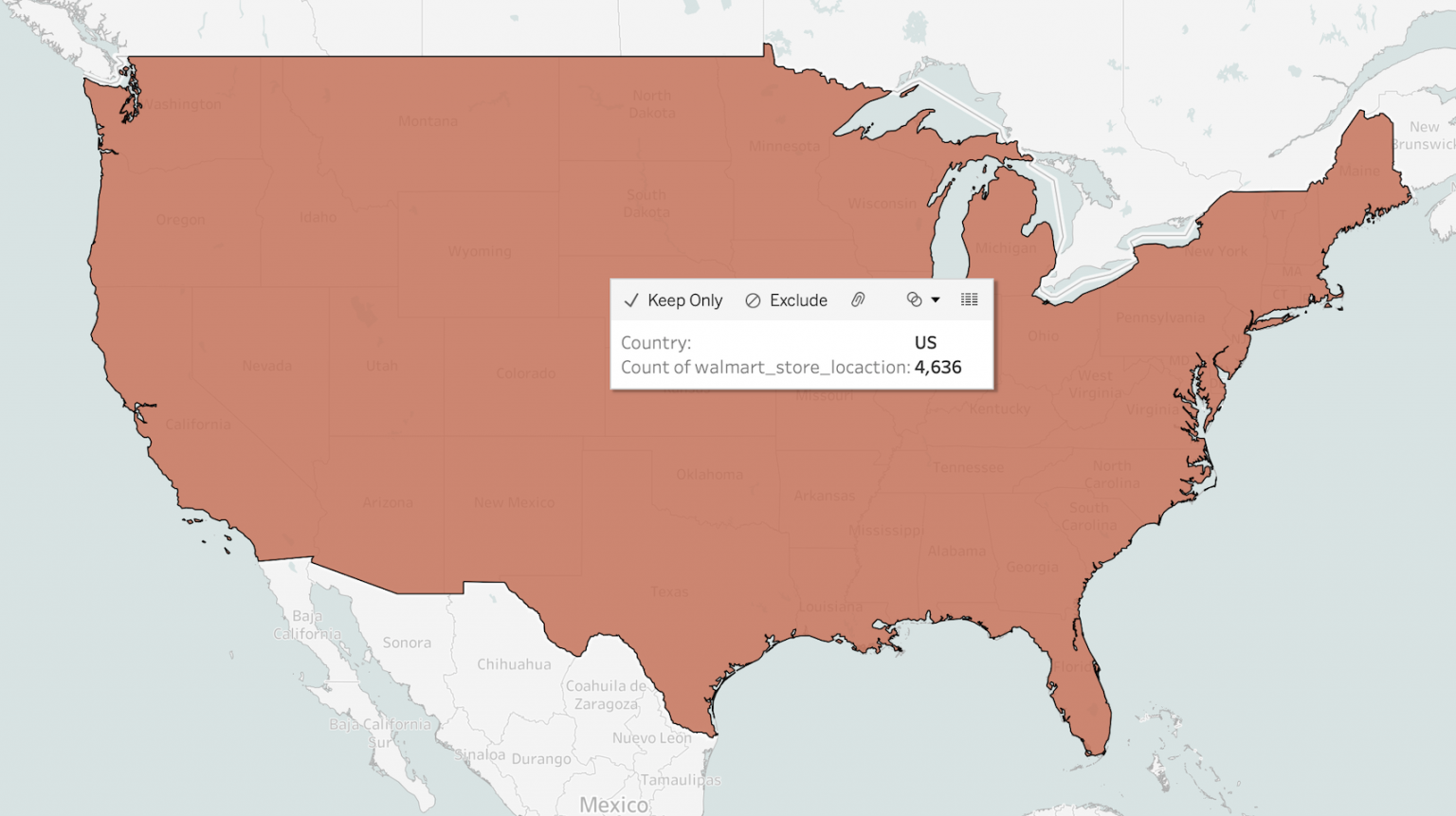 Walmart Locations in the US | Student Work